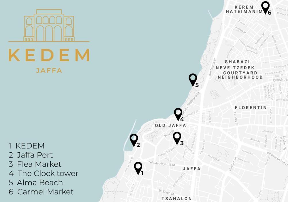 Kedem - By Beach Apartments Tlv Tel Awiw Zewnętrze zdjęcie